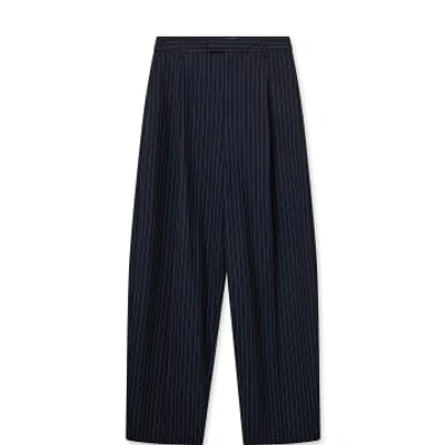 Shop Mos Mosh Mmarven Roy Pant | Salute Navy In Blue