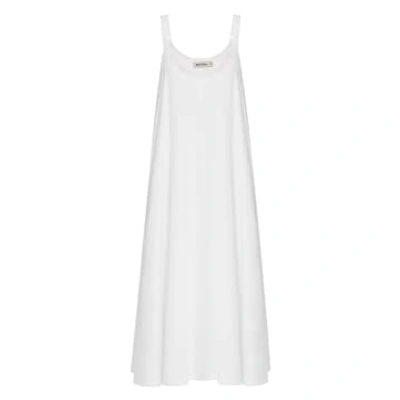 Shop Eb & Ive Blanc Verve Tank Maxi Dress