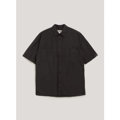 Shop Ymc You Must Create Mitchum Shirt In Black
