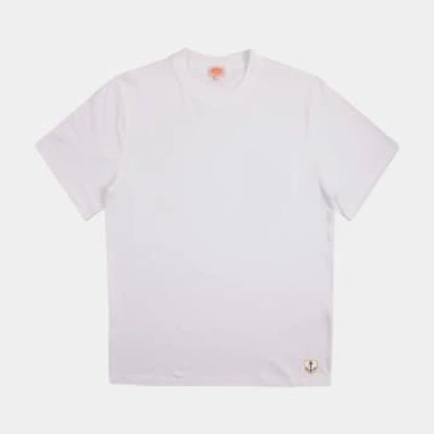 Shop Armor-lux Callac T-shirt In White