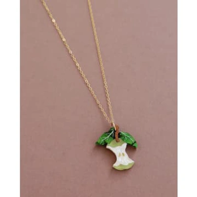 Shop Wolf & Moon Apple Necklace