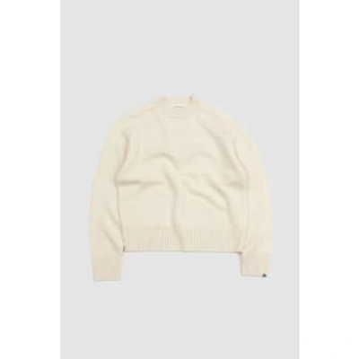 Shop Extreme Cashmere N°123 Bourgeois Cream Sweater In Neutrals