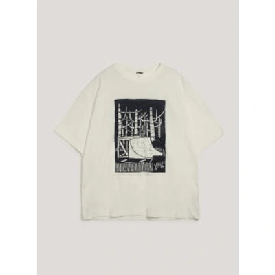 Shop Ymc You Must Create It's Out There T-shirt In White