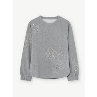 Shop Gustav Joleen Sweatshirt In Grey 52715