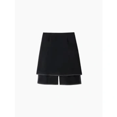Shop Sunnei Panta Skirt Black