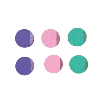 Shop Ivy And Ginger The Pastels Mini Stud Earrings In Pink