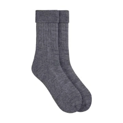 Shop Cook & Butler British Wool Socks / Grey