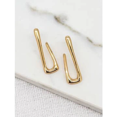 Shop Envy L-shaped Hook Earrings Gold