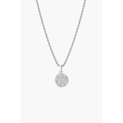 Shop Tutti & Co Ne702s Siren Necklace Silver In Metallic