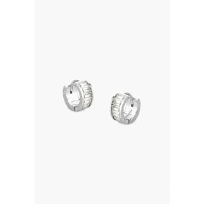 Shop Tutti & Co Ea599s Glade Earrings Silver In Metallic
