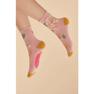 Shop Powder Soc651 Tropical Flora Ankle Socks