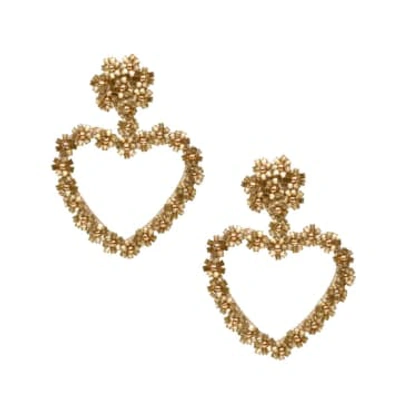 Shop Mishky Jewellery Sublime Heart In Gold