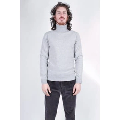 Shop Daniele Fiesoli Roll Neck Sweater Grey