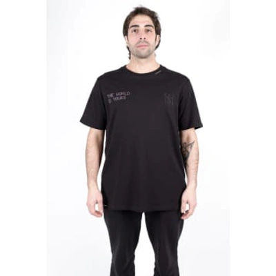 Shop Abe Raging Bull T-shirt Black