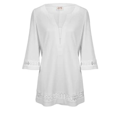 Shop Maryan Mehlhorn M3610 White Tunic
