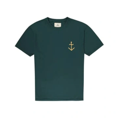 Shop La Paz Dantas T-shirt In Sea Moss Yellow Logo In Green