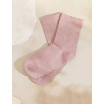 Shop Des Petits Hauts Nessah Socks In Pink