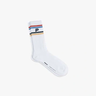 Shop Parlez Bane Socks In White