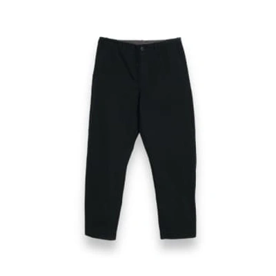 Shop Hansen Trygve 27-90-2 Black Canvas Trousers
