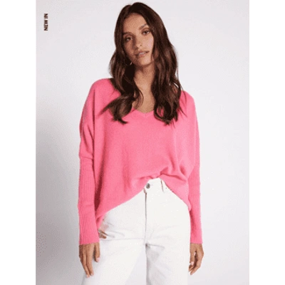 Shop Not Shy Faustine Cashmere Jumper In Pink Paradise