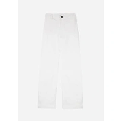 Shop Maison Anje Isla Trousers In White