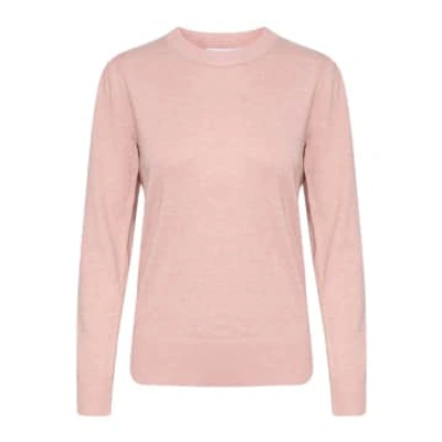 Shop Saint Tropez Milasz Ash Rose Melange Jumper