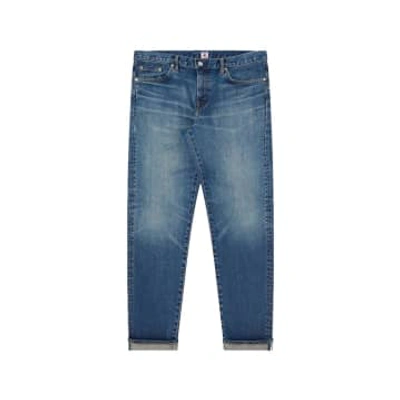 Shop Edwin Regular Tapered Jeans Blue Mid   L32
