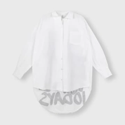 Shop 10days Oversized Shirt Sabatical In White