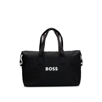 Shop Hugo Boss Boss Orange Catch 3.0 Holdall Bag Col: 001 Black, Size: Os