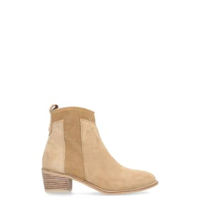 Shop Alpe Nelly Ankle Boots Sand In Neutrals