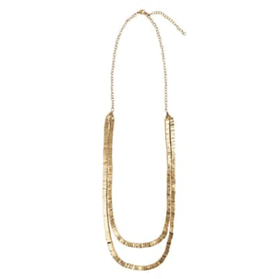 Shop Eb & Ive Wonder Necklace In Gold