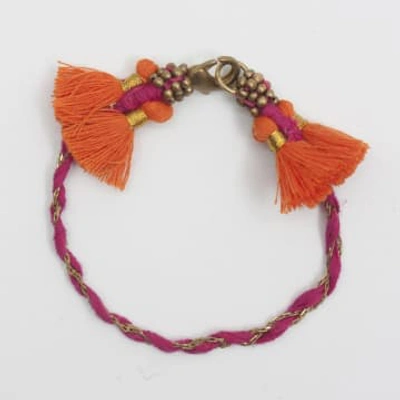 Shop Bohemia Designs Lala Bracelets In Orange