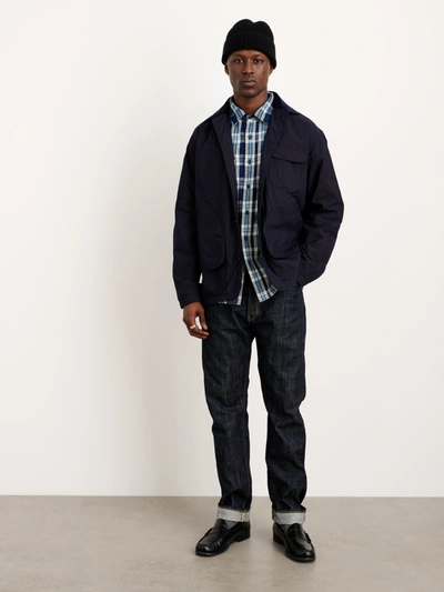 Alex Mill Omnigod X  Frontier Jacket In Dark Indigo