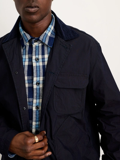 Alex Mill Omnigod X  Frontier Jacket In Dark Indigo