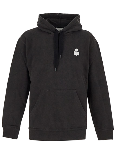 Shop Isabel Marant Homme Logo Sweatshirt In Black