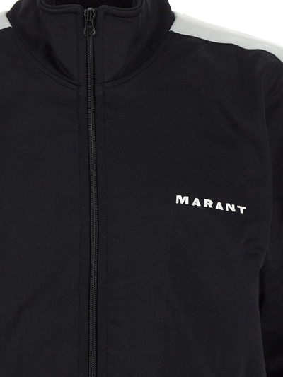 Shop Isabel Marant Homme Ronny Jacket In Black