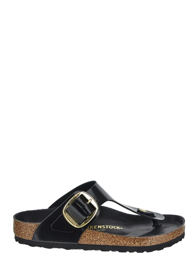 Shop Birkenstock Gizeh Big Buckle In Black