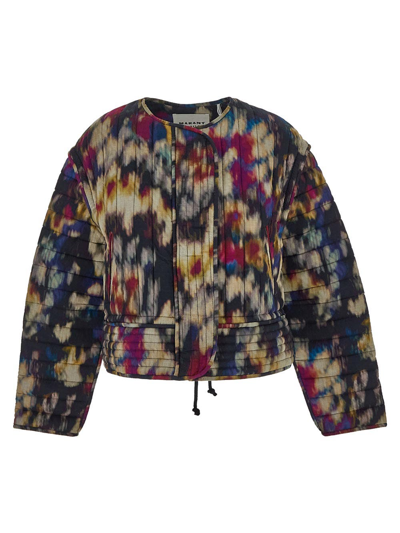 Shop Isabel Marant Étoile Gelio Jacket In Multicolor