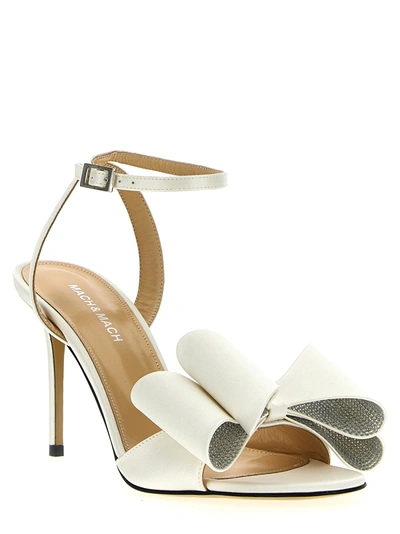 Shop Mach & Mach Le Cadeau Sandals White