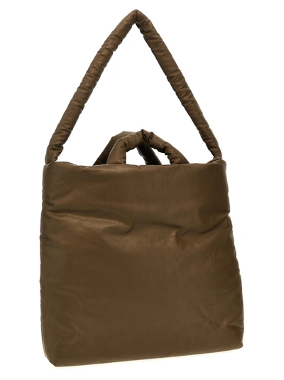 Shop Kassl Editions Pillow Medium Tote Bag Brown
