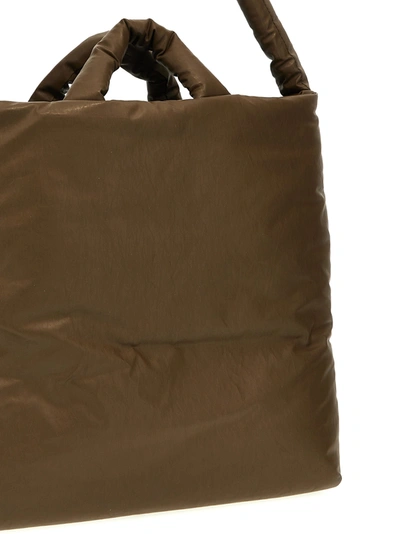 Shop Kassl Editions Pillow Medium Tote Bag Brown