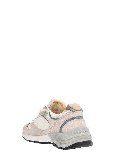 Shop Golden Goose Running Dad Sneakers White