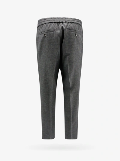 Shop Ami Alexandre Mattiussi Ami Paris Man Trouser Man Grey Pants In Gray