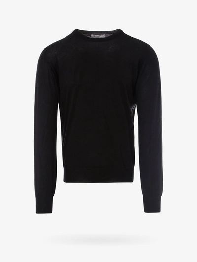 Shop Brunello Cucinelli Man Sweater Man Black Knitwear