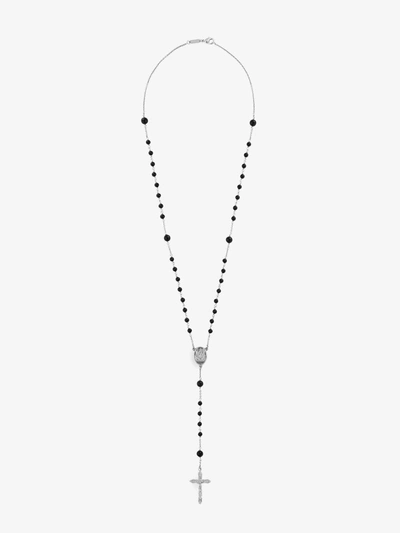 Shop Dolce & Gabbana Man Necklace Man Silver Necklaces