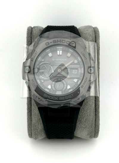 Pre-owned Casio G-shock G-steel Bluetooth Black Watch Gstb400bb-1a In Box With Tags