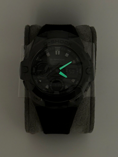 Pre-owned Casio G-shock G-steel Bluetooth Black Watch Gstb400bb-1a In Box With Tags