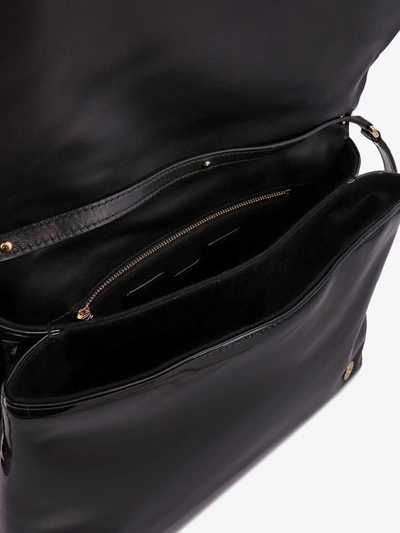 Shop Dolce & Gabbana Woman Dg Logo Woman Black Shoulder Bags