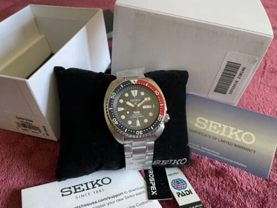 Pre-owned Seiko Prospex Turtle Padi 24 Jewels Automatic Men's Watch Srpe99 Made In Japan