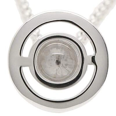 Pre-owned Vivienne Westwood 63020098 W004 Necklace Petite Orb Pendant Silver Women Men